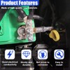 UHANBUT 2PCS 12V Car Top Post Battery Terminal Connectors, 3