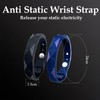 Easkite Anti Static Wrist Strap,Adjustable Anti Static Wristband Improve Sleep,Balance