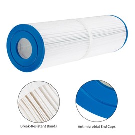 WuYan Spa Filter for Hot Tub Replacement Compatible with Pleatco PRB25-IN, for Unicel C-4326, for Filbur FC-2375, Pentair R173434, Waterway 817-5000, Dynamic RDC-25, Filtration Area 25 sq ft