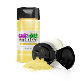 Sweet & Sour Candy Toppers - Sweet Banana (85g 1x Shaker Jar) | Fine Candy Powder for Fruit, Candy, & Desserts