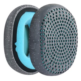 Geekria QuickFit - almohadillas para orejas de repuesto para auriculares inalámbricos Skullcandy Riff, almohadillas para orejas para auriculares, almohadillas para orejas para auriculares (gris)