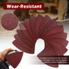 208Pcs Oscillating Tool Sanding Pads Kit, 4Pcs Triangle Sanding Pads