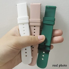 FitTurn Watch band Compatible With TouchElex Harley 1.75inch Smartwatch 22mm Soft Silicone Watch Bands for TouchElex TGW06 Wriststrap Bracelet (10 Pack)