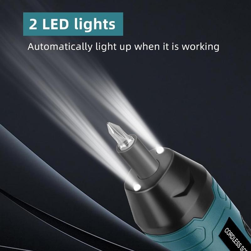3.6V Electric Screwdriver Set (42pcs/set), Rechargeable Portable Electric Screwdriver with Screwdriver