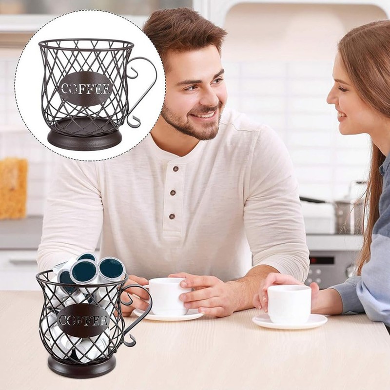 Coffee Capsule Basket Iron Holder for Coffee Pod, Coffee Pod