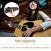 wodehaainiyibeizi Guitar Strap with 3 Pick Holder Guitar Strap Braided