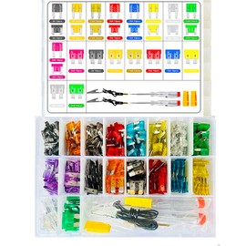 Car Fuses Assortment Kit 306PCS Auto Blade Fuse Replacement for RV Accessories, Marine, Camper, Travel Trailers, Boat (2A/5A/7.5A/10A/15A/ 20A/30A/40AMP/ATC/ATO)