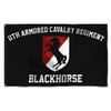 Fyon 11th Armored Calvary Regiment Flag 3x5Feet Blackhorse Flag Banner