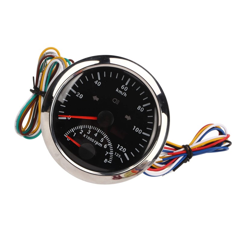 GPS Speedometer Odometer, Waterproof Short Start Time 8000 RPM 0-125
