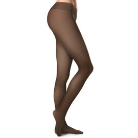 Vosda Women’s Fleece-Lined Tights - Ultra-Warm Fake Sheer Look Pantyhose Thick Leggings for Winter