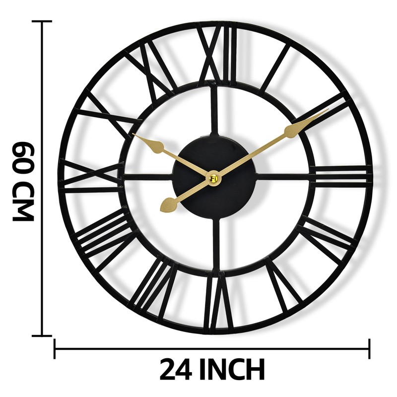 Sorbus Large Wall Clock for Living Room Decor - 24