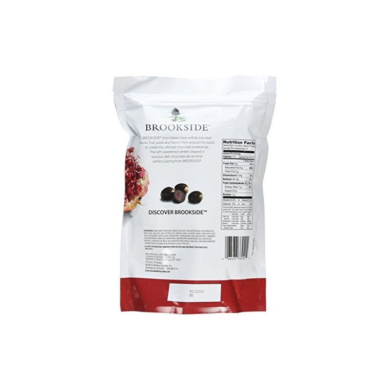 Brookside Dark Chocolate Pomegranate - 2 Pound (2 Pack)