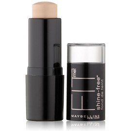 Maybelline New York Fit Me! Shine Free Stick Foundation, Porcelain [110] 0.32 oz (Pack of 2)