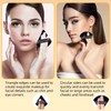 ZHIYE 6pcs Triangle Powder Puffs, Reusable Face Makeup Puff, Multifunctional