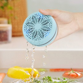 Portable Fruit & Vegetable Cleaner Machine - OH Purification Technology for Deep Cleaning Fruits,Vegetables,Meat,Tableware,Compact Design for Home & Kitchen Use (Sky Blue)