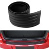 AUTOSTAR Car Rear Bumper, Rubber Guard, Bumper Guard, Luggage Step
