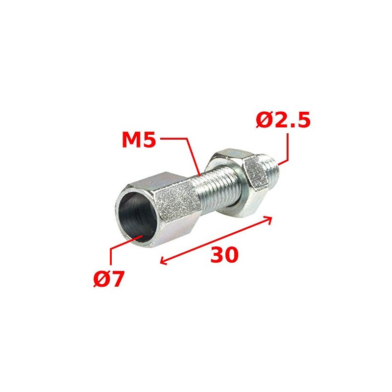 cyclingcolors 2x throttle choke cable adjuster screw M5 x 30