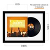 DUENPY Vinyl Record Display Frame 16x22 Inches Display Record Album