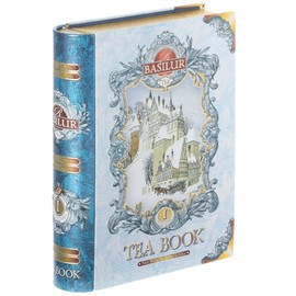 Basilur, Tea Book Collection, 100% Pure Ceylon Tea, Book Volume 1, Collectable Metal Caddy