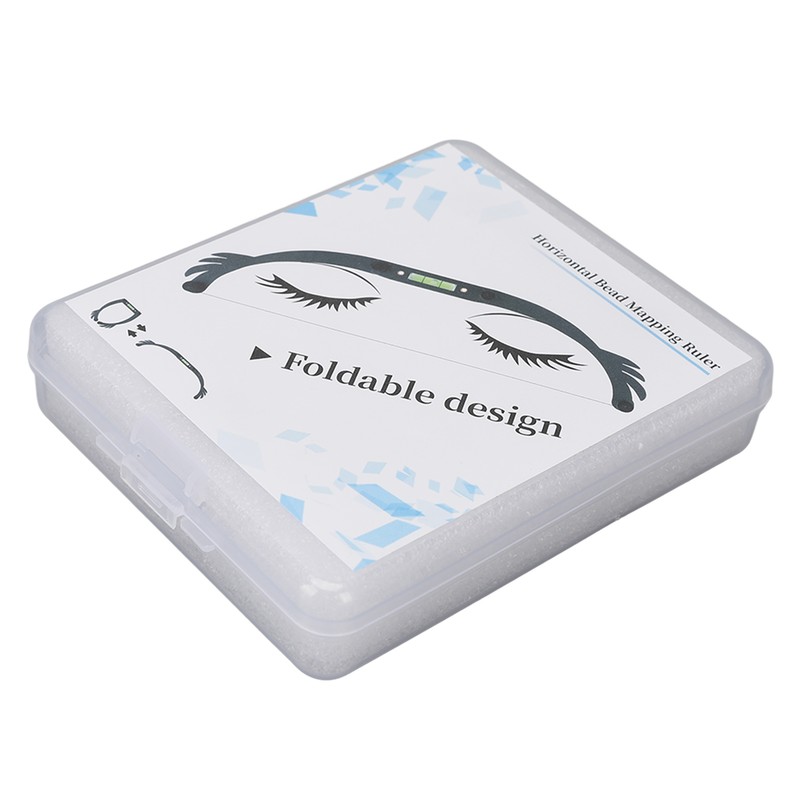 Eyebrow Bow Mapper Foldable Bow Tattoo Line Ruler Reusable Tattoo