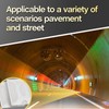 Dunzy 30 Pcs Road Reflectors 4 by 4 Inch Street
