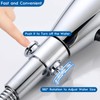 2pcs G1/2 Head Shut-Off Valve, Water Flow Control Valve, Shower