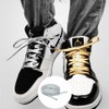 [YaoooosF] Shoelaces, Flat Laces, Leather Shoelaces for Sneakers, Athletic, 47.2