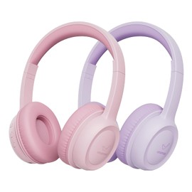 vinamass Kids Bluetooth Headphones,Kids Headphones Wireless with 85dB Volume Limiter, 30H Playtime, Adjustable Headband,Over-Ear Headphone for Kid School Online Class Travel