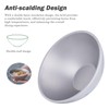 Boundless Voyage Outdoor Titanium Double-Wall Bowl Camping Hiking Picnic Home