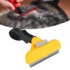 Dog Deshedding Brush Reduce Loose Hair Safe Professional Large Pet