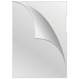 Q-Connect KF11194 File Wallets Type L DIN A4 Grained Expanded / Pack of 50 / Colour: Transparent / Polypropylene 75 μm / Side Open Stable Transparent Pockets