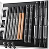 Nicpro 3 Pack Weatherproof Mechanical Pencil Set, 1.3mm Mechanical Pencils,