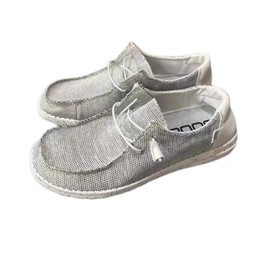 DECKER Elastic Shoelaces Strings No tie shoelace Replacement Laces for Hey Dude Shoes (Grey, 18"(46 cm))