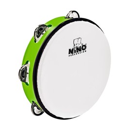 NINO Percussion ABS Tambourine - Green (NINO51GG)