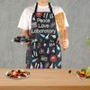 JXGZSO Biology Gift Chemistry Laboratory Apron Lab Tech Gift For