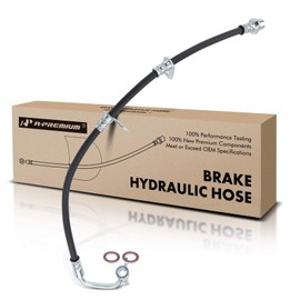 A-Premium Front Passenger Brake Hydraulic Hose Compatible with Select Toyota Models - Tacoma 1995-2004, with 5 Lug Wheels - Replace# 9094702B39