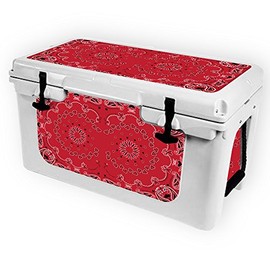 MightySkins (Cooler Not Included) Skin Compatible with RTIC 45 Cooler (2017 Model) - Bandana | Protective, Durable, and Unique Vinyl Decal wrap Cover | Easy to Apply | Made in The USA