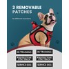 FAYOGOO Service Dog Vest for Small Breed - Lightweight Dog