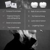 4Pcs Environmental Portable Ashtray Reusable Ash Pouch Fireproof Mini Ashtray