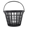 Black Golf Ball Basket Nylon Plastic Golfball Container Golf Ball