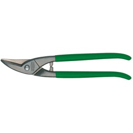 BESSEY Erdi D107-250L Hole Scissors, Left-Hand Diving, Total Length 250 mm, Cutting Length 42 mm, Handles in PVC Dipped, Weight 0.49 kg