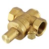 DN20 3/4" Adjustable Water Pressure Reducing Regulator Valve 1.6MPa