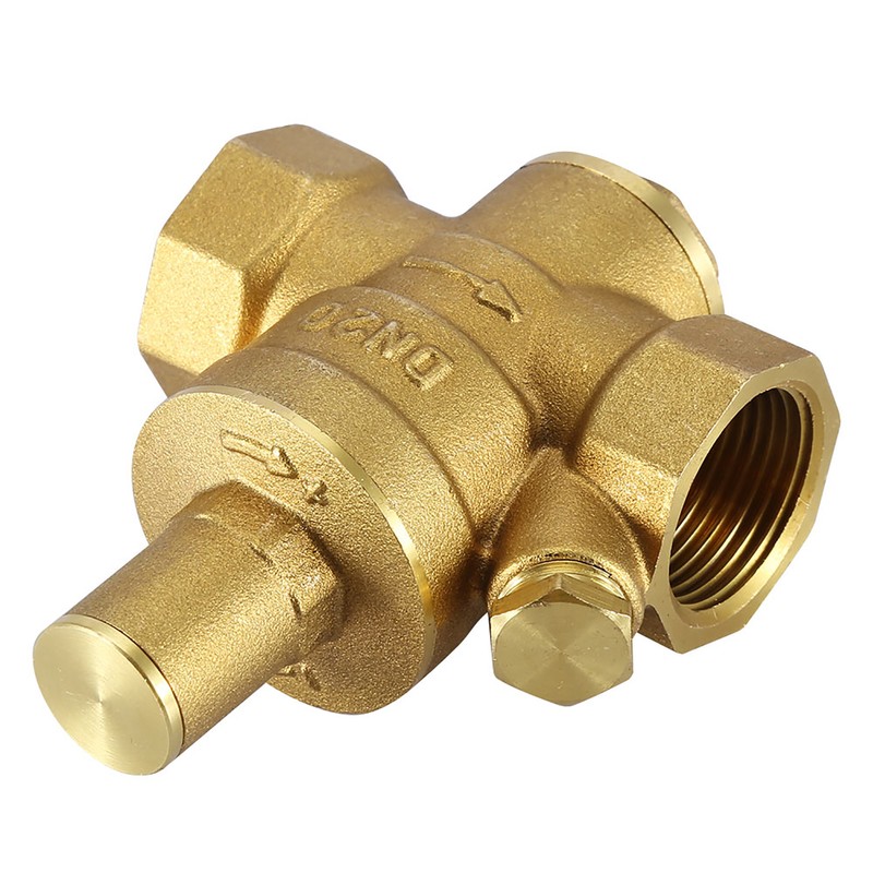 DN20 3/4" Adjustable Water Pressure Reducing Regulator Valve 1.6MPa