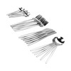 Cutlery Set Stainless Steel with 6 Dessert Spoon 6 Spoon