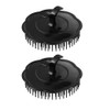 Ipetboom 2pcs Hair Scalp Scrubber, Scalp Massager Shampoo Brush Hair