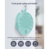 Coomazy 2-in-1 Silicone Slow Feeder Dog Cat Bowls, Lick Mat
