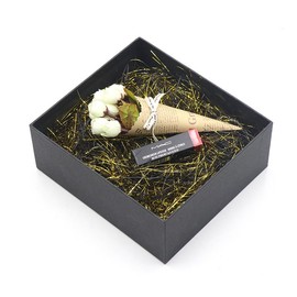 xi ting 1 LB Crinkle Cut Paper Shred Filler Black Gold Crinkle Paper Shredded Paper for Gift Box - Gift Basket Filler - Gift Box Stuffing for Birthday Mother's Day Gifts Wedding Anniversary Christmas