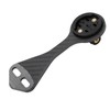 Bike Computer Mount Holder Carbon Fiber Bicycle Computer Extended Holder