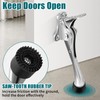 TOKPLNU Kick Down Door Stop, 4 Inch Heavy Duty Kick