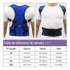 Corrector De Postura De Espalda Y Cintura Ajustable Con Imán
